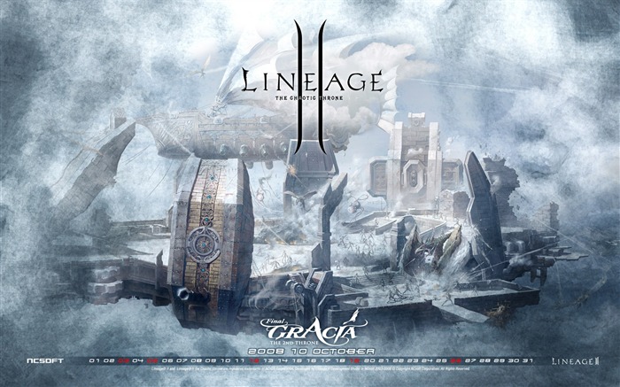 Lineage Ⅱ modelování HD herní plochu #15