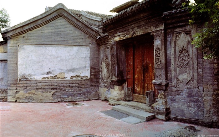 Antiguo vida Hutong de fotos antiguas fondo de pantalla #3