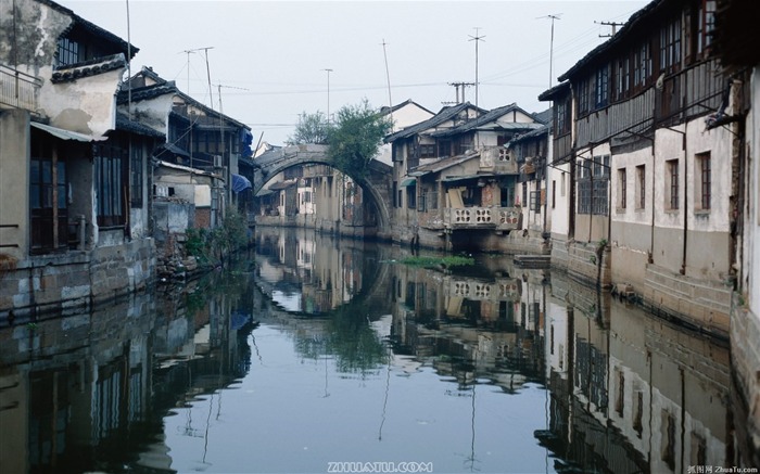 Old Hutong Leben für alte Fotos Wallpaper #8