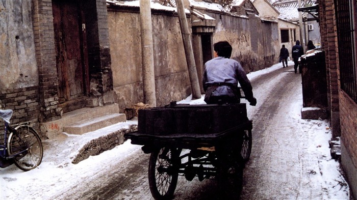 Antiguo vida Hutong de fotos antiguas fondo de pantalla #18