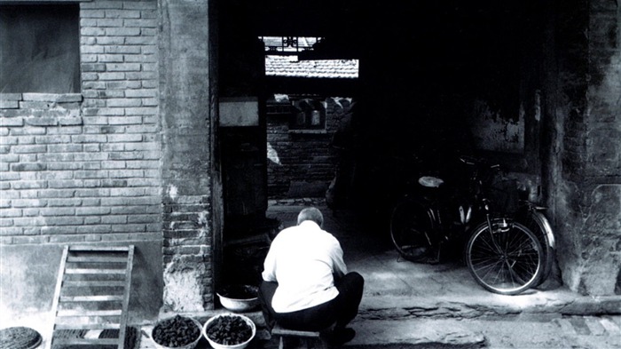 Antiguo vida Hutong de fotos antiguas fondo de pantalla #32
