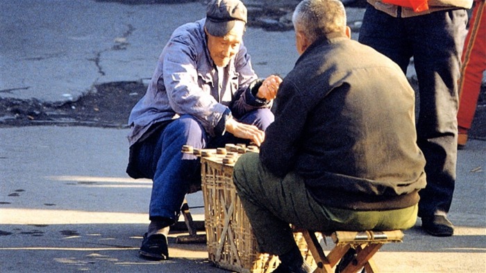 Old Hutong life for old photos wallpaper #33