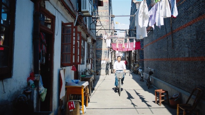 Old Hutong Leben für alte Fotos Wallpaper #35