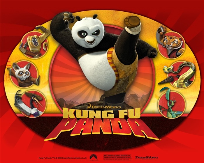 3D animation Kung Fu Panda wallpaper #5