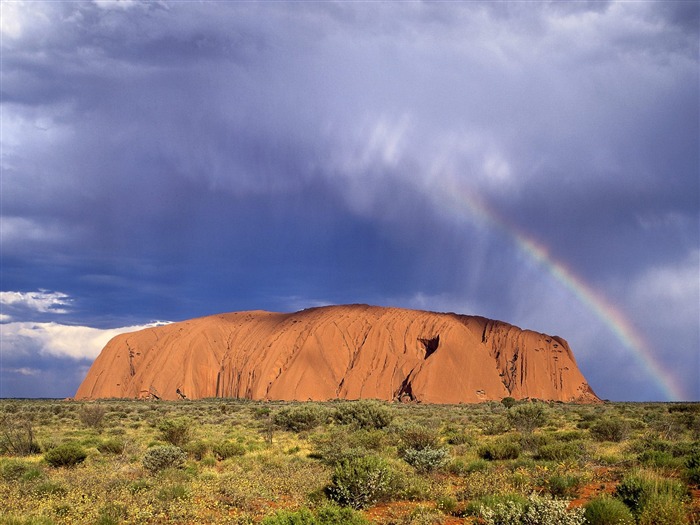 Features schöne Landschaft von Australien #20