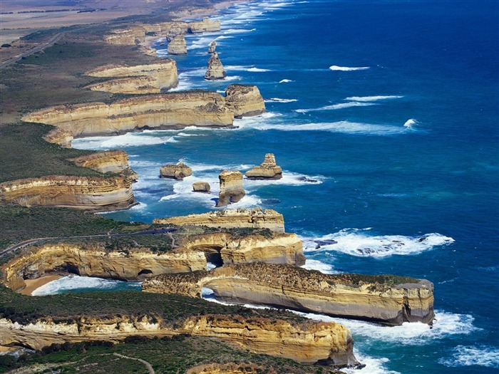 Features schöne Landschaft von Australien #21