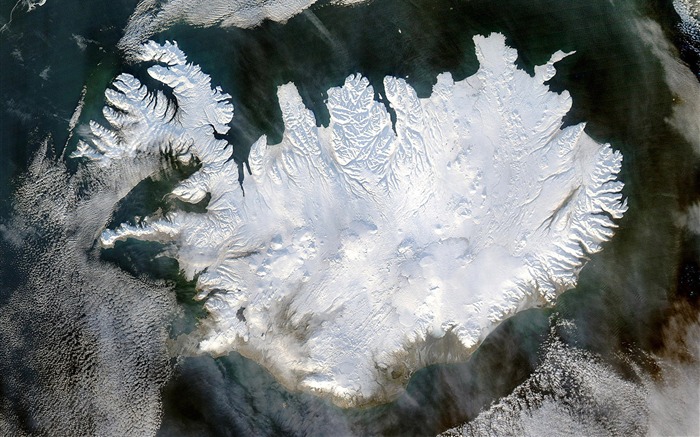 HD beau fond d'écran à vol d'oiseau vue de la Terre #24