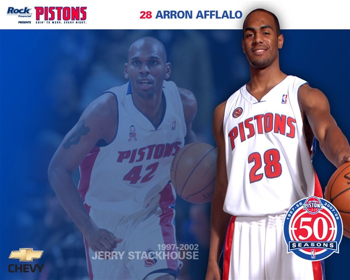 Detroit Pistons Offizielle Wallpaper #7