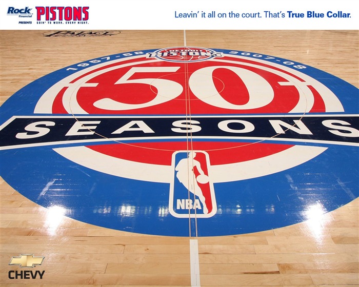 Detroit Pistons Offizielle Wallpaper #12
