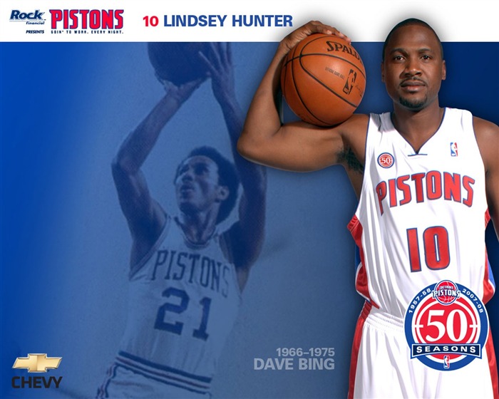 Detroit Pistons Offizielle Wallpaper #16