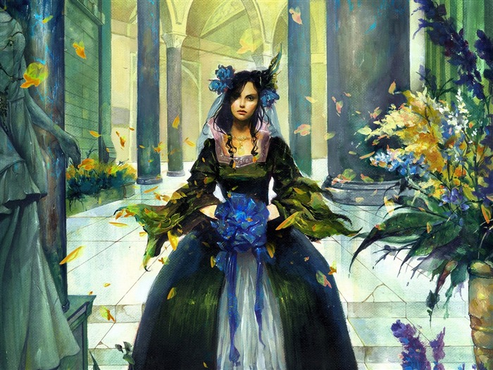 奇幻女性精美插畫壁紙 #18