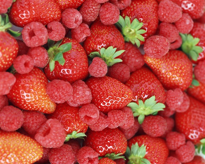 Fond d'écran aux fraises fraîches #15