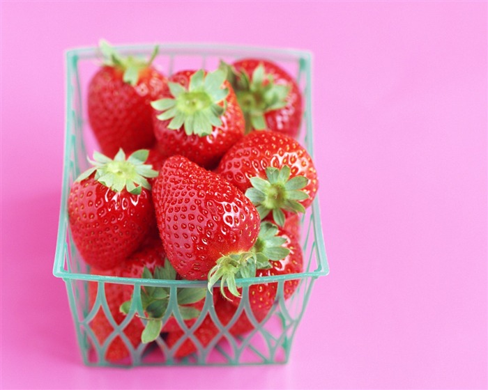Fond d'écran aux fraises fraîches #16