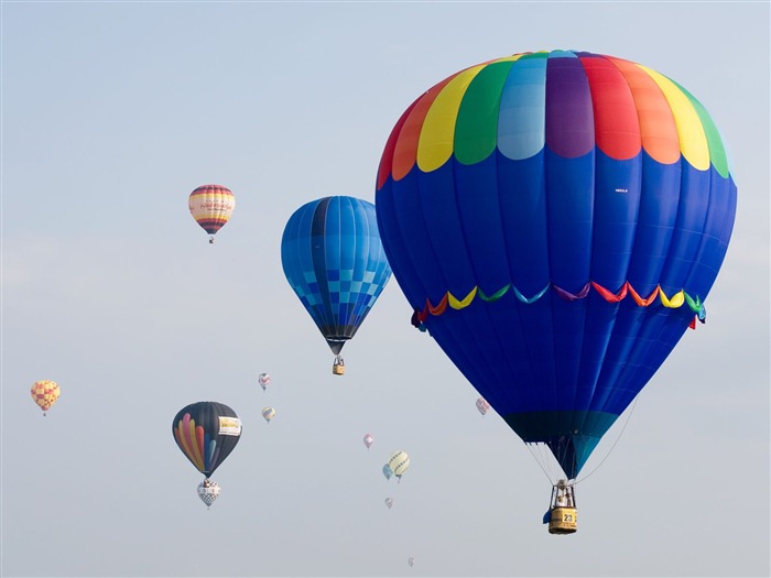 Fond d'écran en montgolfière #13