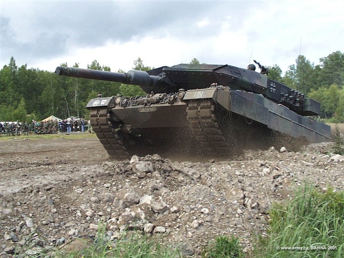 Leopard 2A6 Leopard 2A5 tanque #5