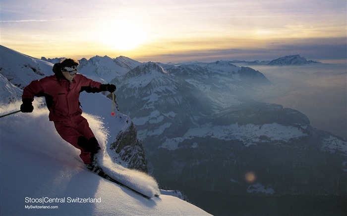 Schweiz Tourismus Winter Wallpaper #12