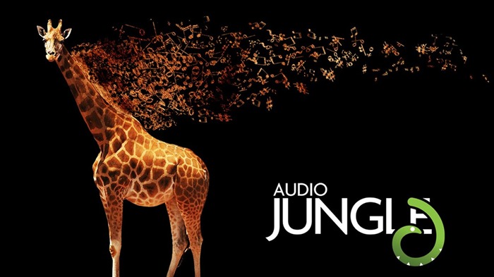 Audio Jungle diseño del papel pintado #11