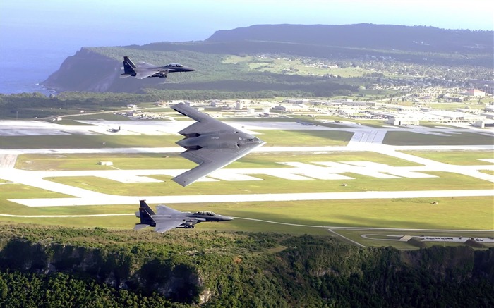 Pantalla ancha de fondos de escritorio de aviones militares #5