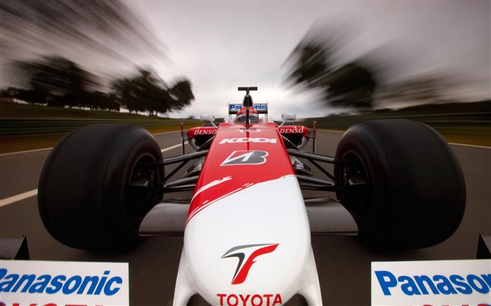 豐田2009 TF109 F1壁紙 #6