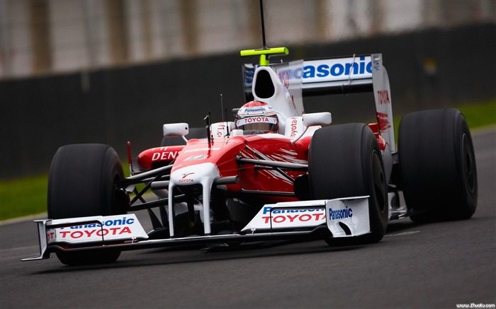 豐田2009 TF109 F1壁紙 #9