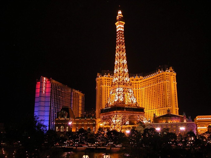 Glamorous Las Vegas City Fond d'écran #21