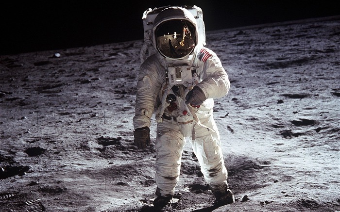 アポロ11号珍しい写真壁紙 #1