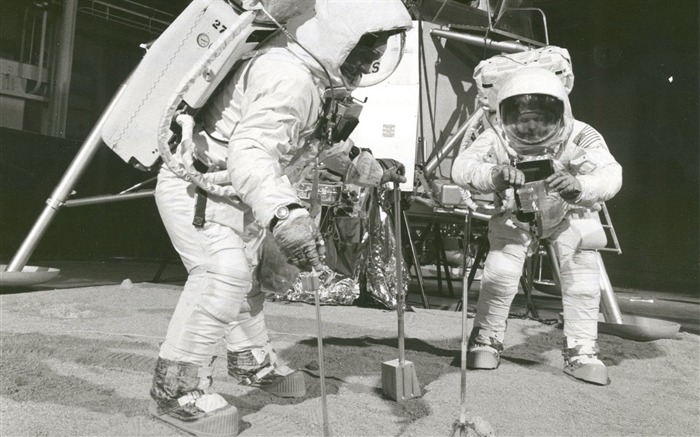 アポロ11号珍しい写真壁紙 #27