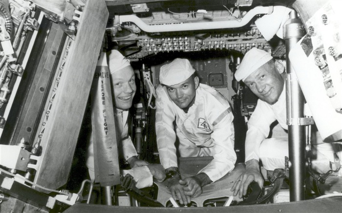 Apollo 11 photos rares fonds d'écran #37