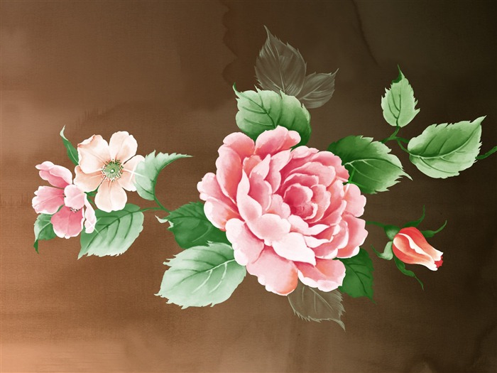 Fleur de synthèse HD Wallpapers #25
