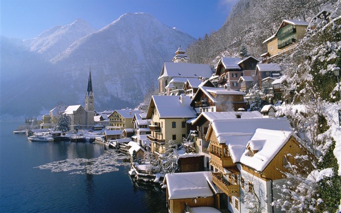 Hermoso paisaje de Austria Fondos de pantalla #1