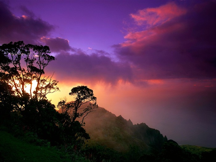 krásné přírodní scenérie Tapeta #7