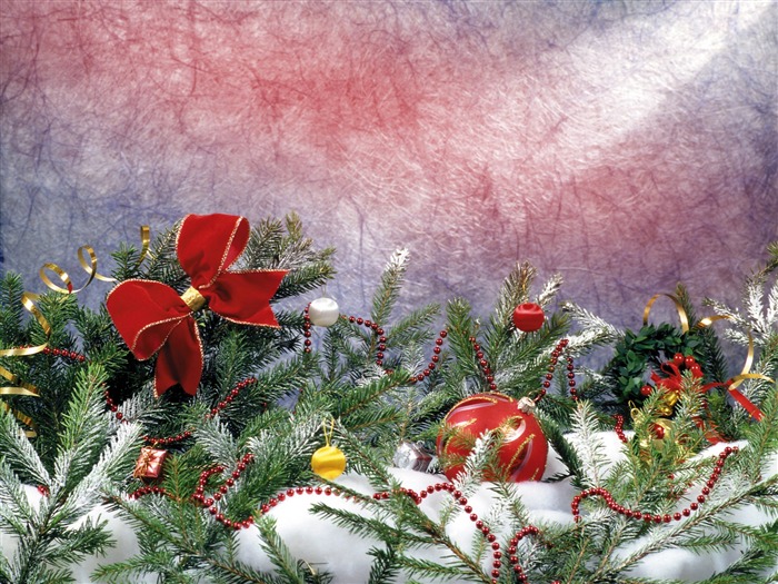 Christmas landscaping series wallpaper (14) #2