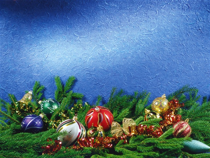 Christmas landscaping series wallpaper (14) #14
