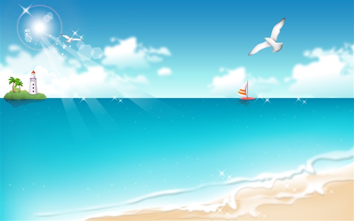 Vector Scenery Collection Wallpapers (2) #17