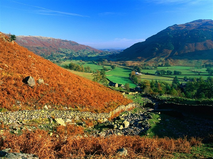 paysage mondial de l'Angleterre d'écran #1