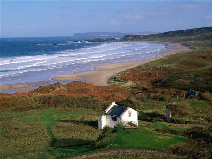 paysage mondial de l'Irlande d'écran #3