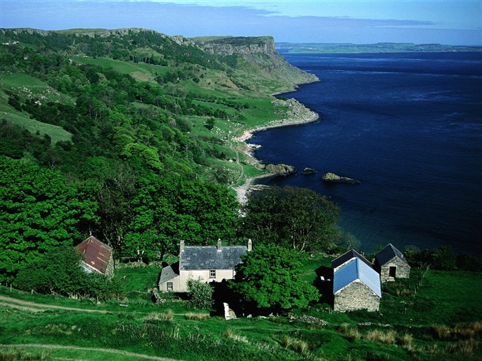 paysage mondial de l'Irlande d'écran #9