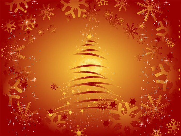 Christmas landscaping series wallpaper (20) #4