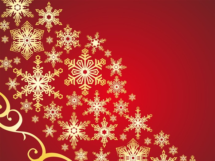 Christmas landscaping series wallpaper (20) #15