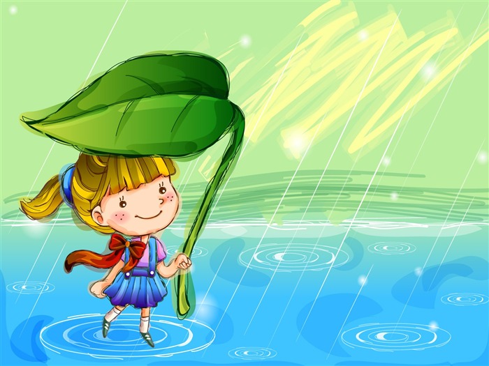 Vector children's Happy Wallpaper (1) #6