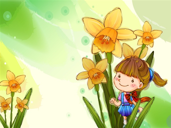 Vector Kinder's Happy Wallpaper (1) #16