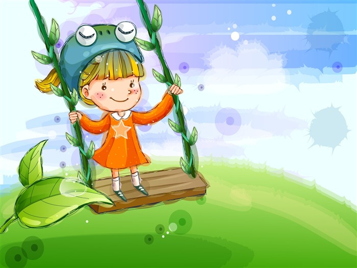 Vector Kinder's Happy Wallpaper (1) #20