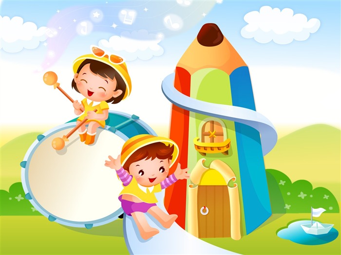 Childhood Dreams Cartoon wallpapers (1) #9