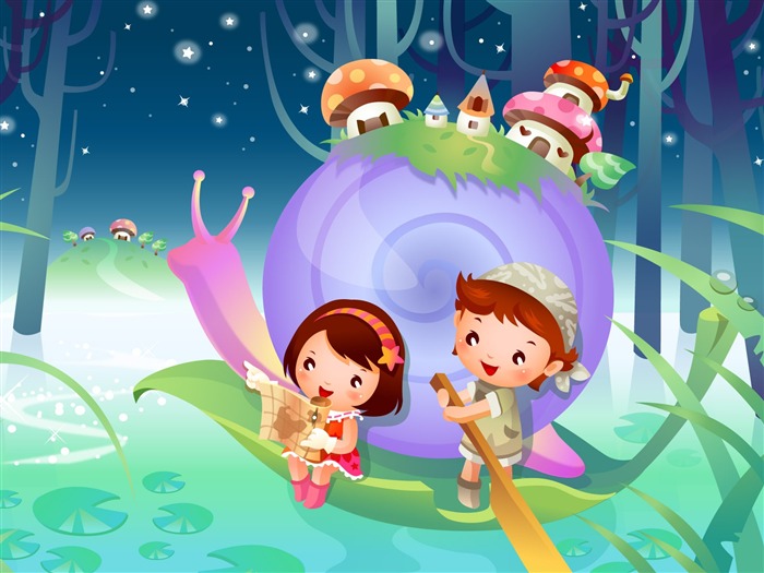 Childhood Dreams Cartoon wallpapers (1) #10