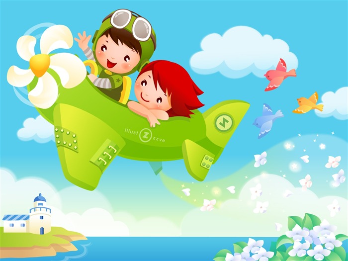 Childhood Dreams Cartoon Wallpaper (1) #19