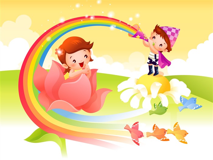 Childhood Dreams Cartoon wallpapers (2) #4