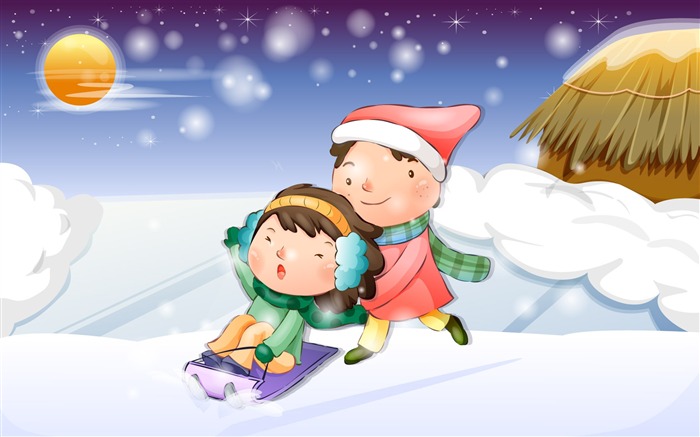 Vector children's Happy Wallpaper (3) #1