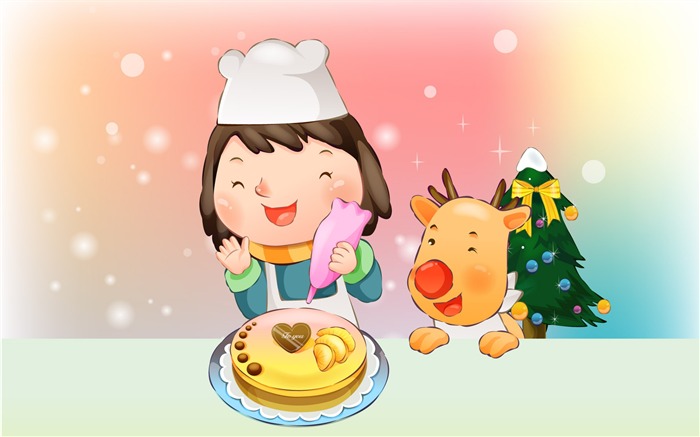 Vector children's Happy Wallpaper (3) #17