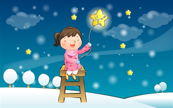 Vector Kinder's Happy Wallpaper (4) #3