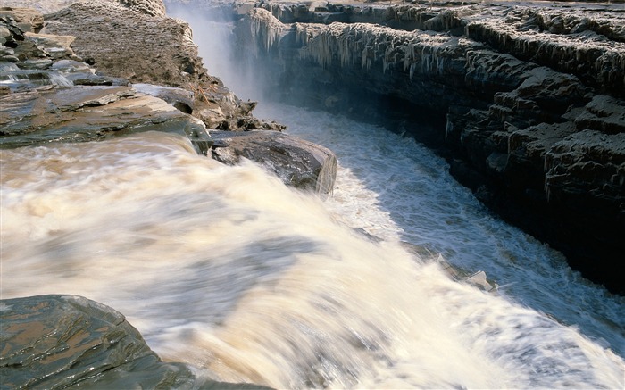 rivières majestueuses montagnes de la Chine et fonds d'écran #11